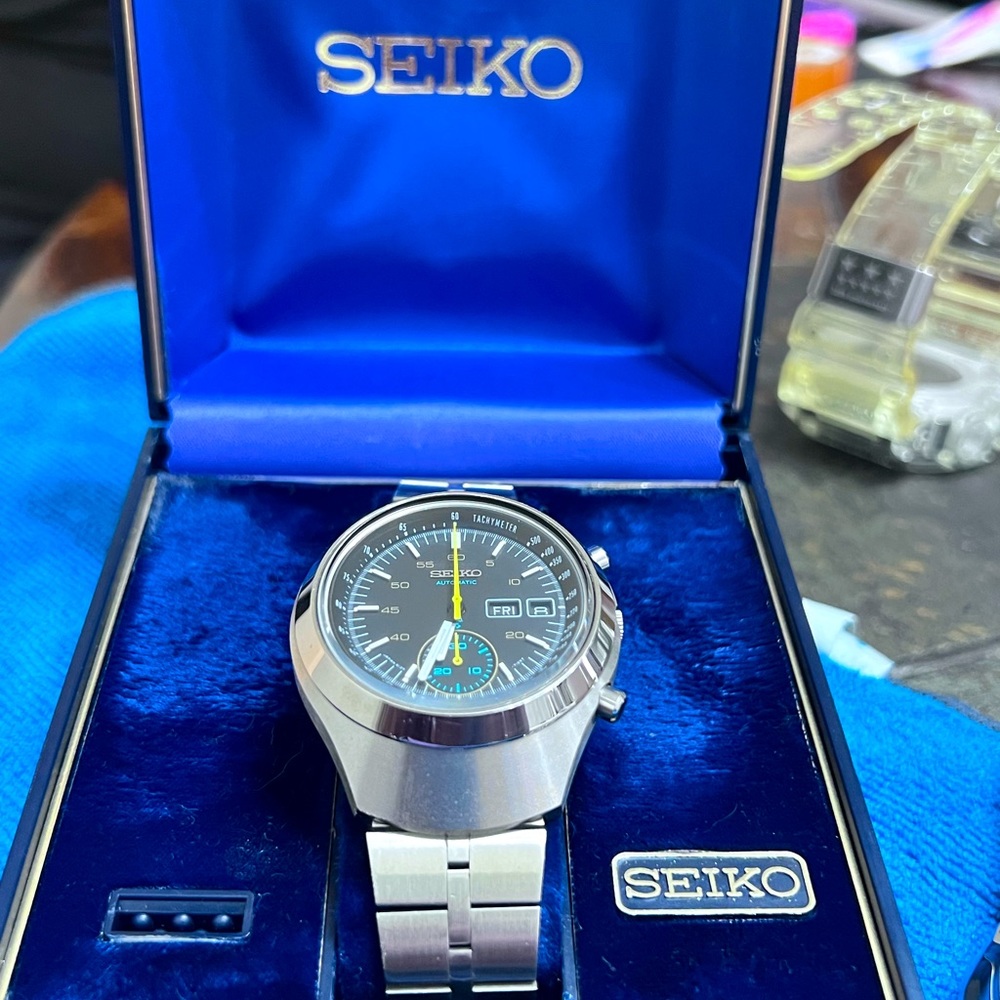 Seiko Helmet Darth Vader Automatic 6139-7109 Serial# 626242